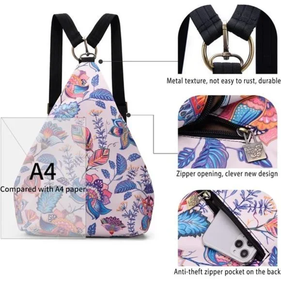 Premium Backpack for Women, 44-multicolor